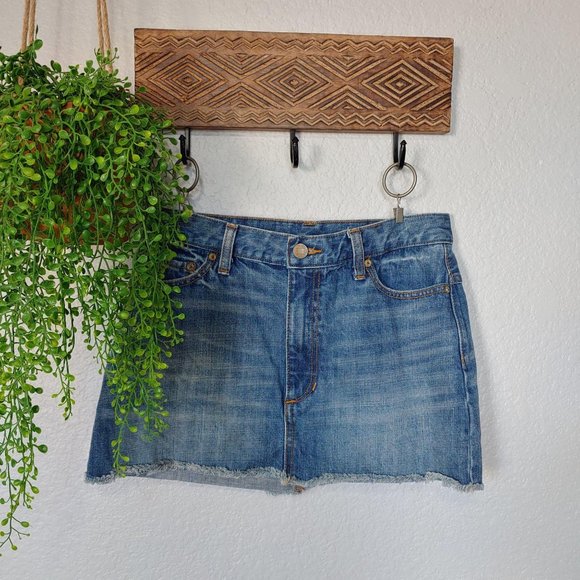 Free People Dresses & Skirts - Free People Denim Jean Skirt